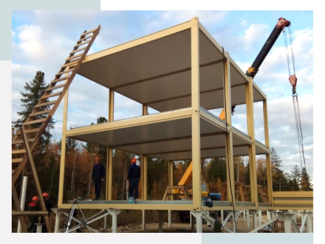 Строительство модульных здания Вязьма