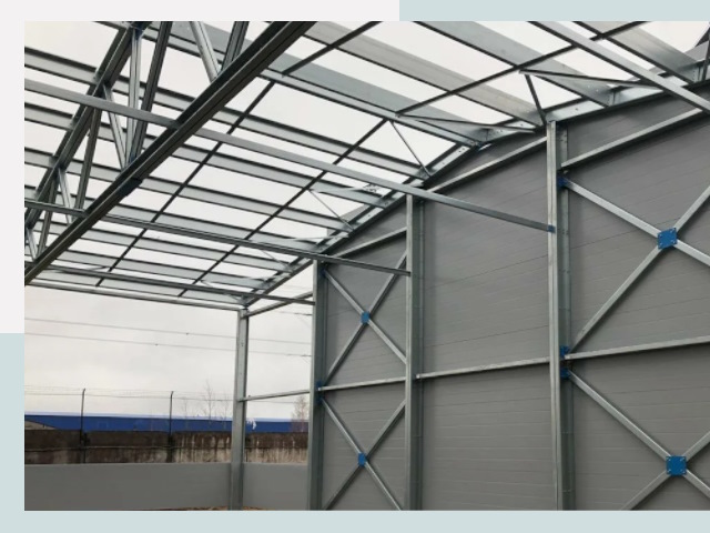 Каркасные ангары от СтальСтрой-Взь по цене от 617 руб.