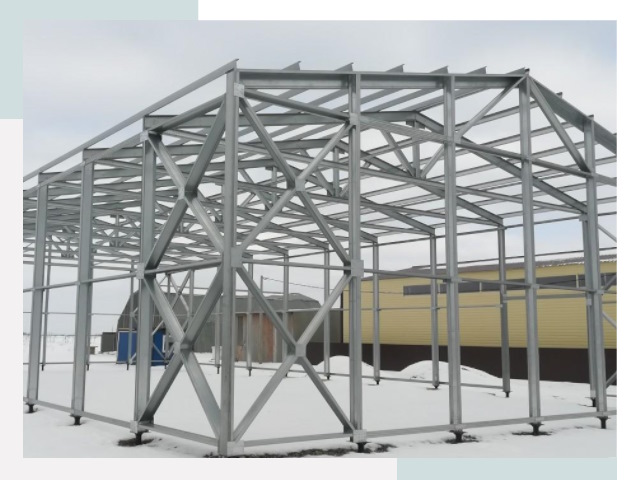 Каркасные ангары в Вязьме