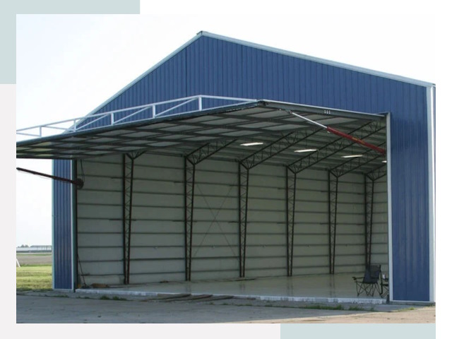 Прямо стенные ангары в Вязьме