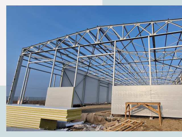 Утепленные ангары в Вязьма от 617 руб. за м²