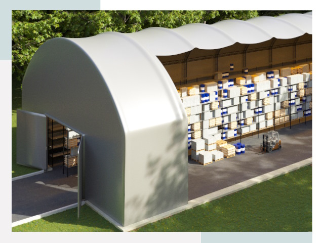 Тентовые ангары в Вязьме