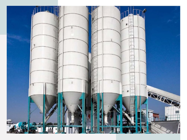 Строительство цементных силосов в Вязьме