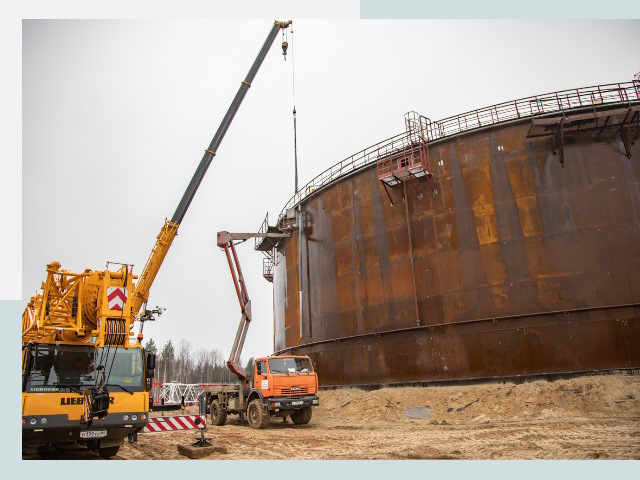 Монтаж резервуаров в Вязьме от 617 руб. за м³