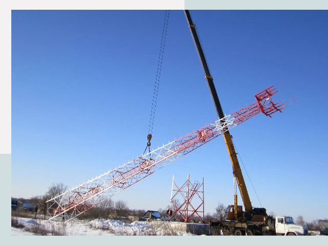 Строительство башен связи в Вязьме от 617 руб.