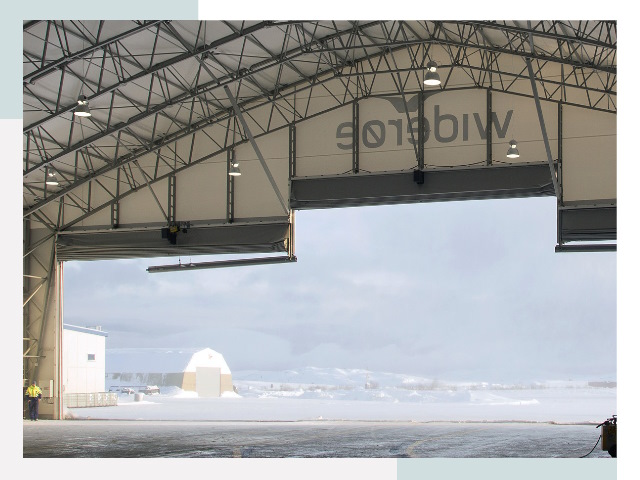 Ворота для ангаров в Вязьме