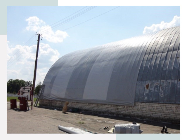 Ремонт ангаров в Вязьме